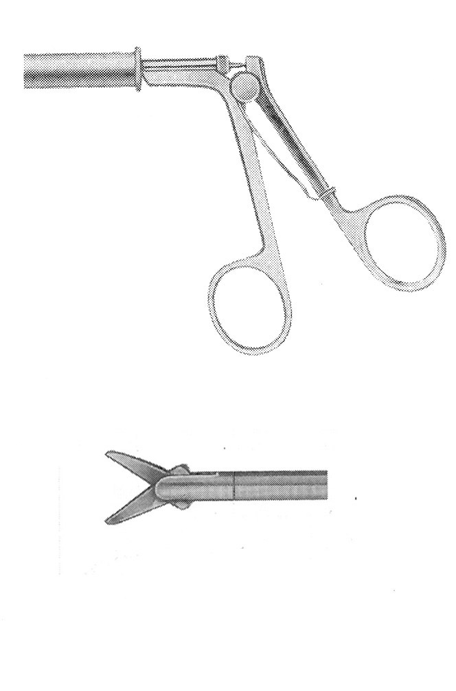 İZOLESİZ MAKAS L MODEL SAPLI ÇAP : 5MM L:43CM